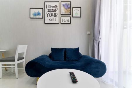 phòng khách căn hộ Masteri An Phú Căn hộ tầng 5 nội thất đầy đủ Masteri An Phú