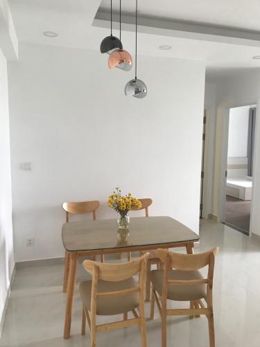 phòng ăn căn hộ sài gòn mia Bán căn hộ 2 phòng ngủ Saigon Mia đầy đủ nội thất, dọn ở ngay.
