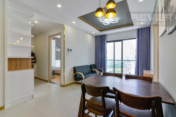 Phòng Khách Bán căn hộ New City Thủ Thiêm 2PN, đầy đủ nội thất, view nội khu và Landmark 81