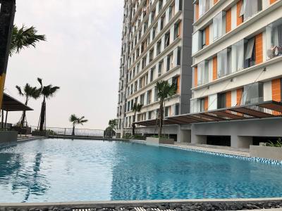 La Astoria Căn hộ La Astoria tầng cao, ban công hướng Tây đón view thành phố.