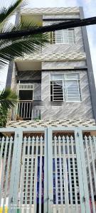 Nhà phố 1 trệt 2 lầu hướng Tây Nam, đường trước nhà 6m rộng rãi