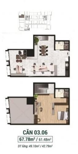 Layout căn hộ Asiana Capella , Quận 6 Căn hộ Asiana Capella tầng trung mát mẽ, nội thất cơ bản.