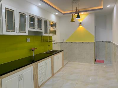 Phòng bếp nhà phố Nhà phố hướng Nam diện tích đất 3.2mx13.4m, khu an ninh.