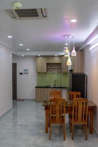 Phòng bếp căn hộ Saigon South Residence, Nhà Bè Căn hộ Saigon South Residence view thành phố thoáng mát, yên tĩnh.