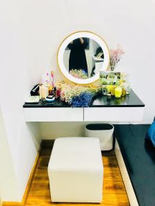 Không gian căn hộ Fresca Riverside, Thủ Đức Căn hộ Fresca Riverside tầng 5 hướng Tây Bắc, đầy đủ nội thất.