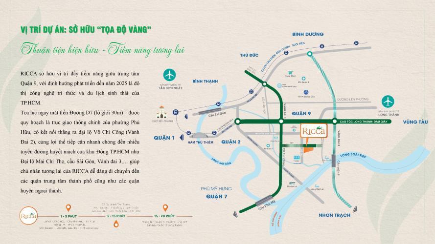 dự án Ricca quận 9 Bán căn hộ tầng 07 dự án Ricca, nội thất cơ bản