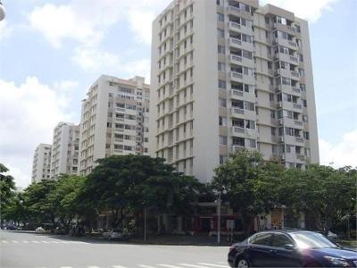 Chung cư Mỹ Khang Căn hộ chung cư Mỹ Khang tầng thấp view nội khu, hướng Tây.