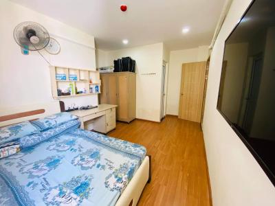 Phòng ngủ căn hộ Dream Home Residence, Quận Gò Vấp Căn hộ Dream Home Residence tầng 12, cửa hướng Tây Bắc thoáng mát.