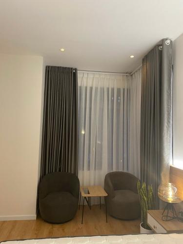 Phòng ngủ Saigon Pearl Quận Bình Thạnh Căn hộ Saigon Pearl nội thất cao cấp, view thành phố.