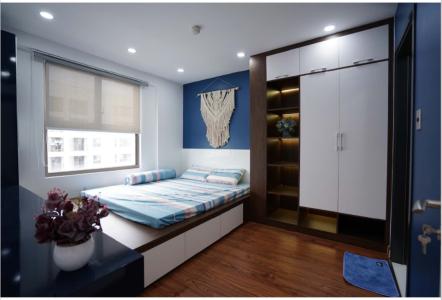 Phòng ngủ Saigon South Residence  Căn hộ Saigon South Residence tầng cao, ban công hướng Bắc.