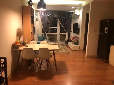 Phòng khách , Căn hộ Saigonland Apartment , Quận Bình Thạnh Căn hộ Saigonland Apartment tầng 9 view thoáng mát, đầy đủ nội thất.