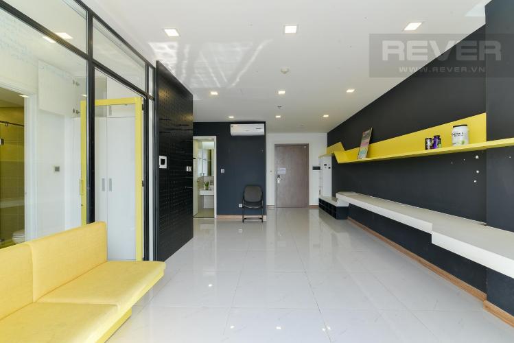 Phòng khách căn hộ Vinhomes Central Park Căn hộ Vinhomes Central Park đầy đủ nội thất, view thành phố