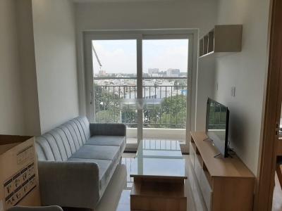 Phòng khách Moonlight Residence, Thủ Đức Căn hộ Moonlight Residence tầng trung, view công viên.