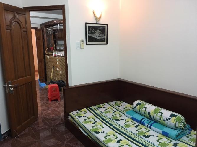 Phòng ngủ căn hộ Miếu Nổi, Bình Thạnh Căn hộ Miếu Nổi tầng 14 cửa hướng Bắc, đầy đủ nội thất.