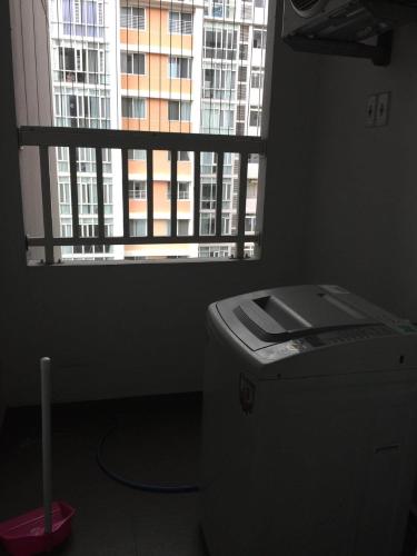 Lô gia Lexington Residence Quận 2 Căn hộ Lexington Residence tầng trung, view nội khu.