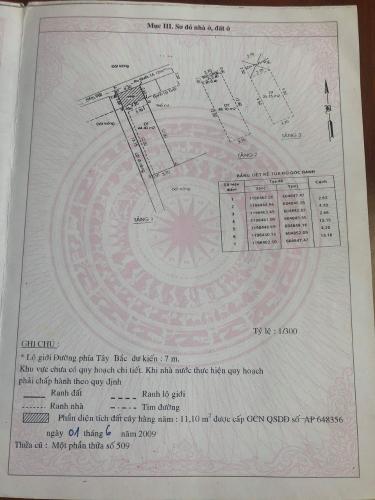 Bản vẽ nhà phố Hiệp Bình Phước, Thủ Đức Nhà phố hướng Tây Bắc, sân thượng rộng, khu dân cư an ninh.