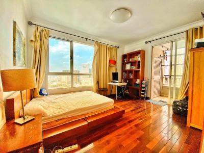 Phòng ngủ căn hộ The Manor Bình Thạnh Bán căn hộ tầng cao The Manor với kiến trúc Pháp, đầy đủ tiện ích.