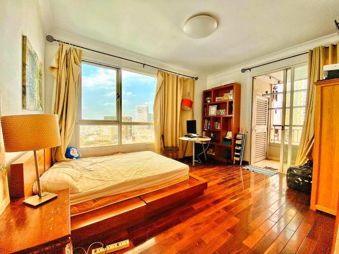 Phòng ngủ căn hộ The Manor Bình Thạnh Bán căn hộ tầng cao The Manor với kiến trúc Pháp, đầy đủ tiện ích.