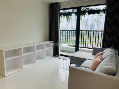 Phòng khách Safira Khang Điền, Quận 9 Căn hộ Safira Khang Điền ban công hướng Tây, nội thất đầy đủ.