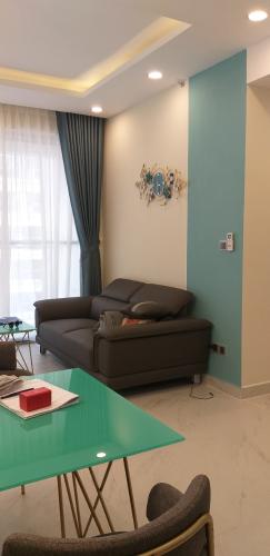 Phòng khách Phú Mỹ Hưng Midtown, Quận 7 Căn hộ Phú Mỹ Hưng Midtown ban công hướng Nam, đầy đủ nội thất