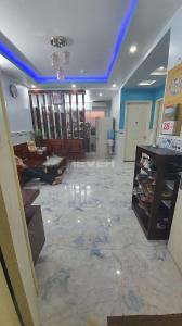Phòng khách Nhà ở cán bộ Quận khu 7, Quận 12 Căn hộ nhà ở cán bộ Quân khu 7 tầng 12 hướng Nam, đầy đủ nội thất.