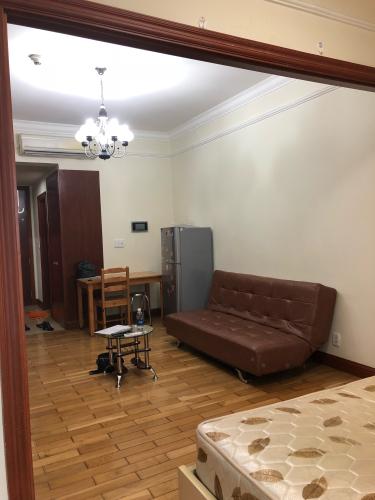 Phòng khách The Manor Quận Bình Thạnh Căn hộ Studio The Manor view thoáng mát, nội thất tiện nghi.