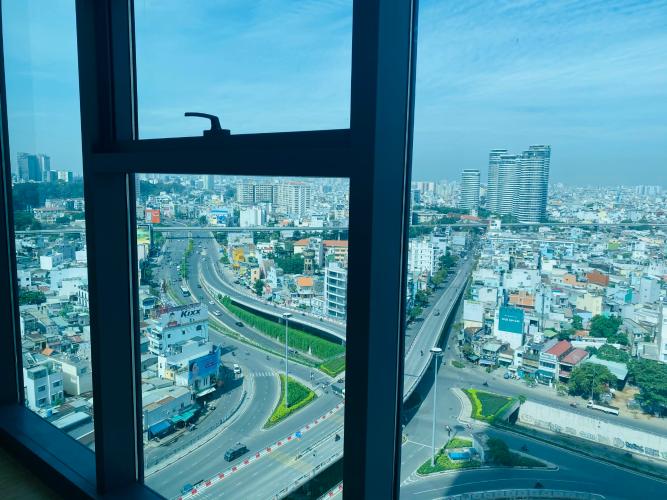 View căn hộ Sunwah Pearl, Bình Thạnh Căn hộ Sunwah Pearl cửa hướng Tây Bắc view thoáng mát, nội thất cơ bản.