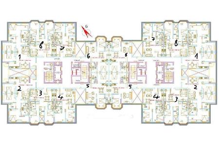 Layout Copac Square Căn hộ Copac Square đầy đủ nội thất, view thành phố tuyệt đẹp