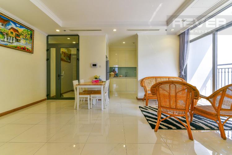 Phòng khách căn hộ Vinhomes Central Park Căn hộ Vinhomes Central Park tháp Landmark 3, đầy đủ nội thất