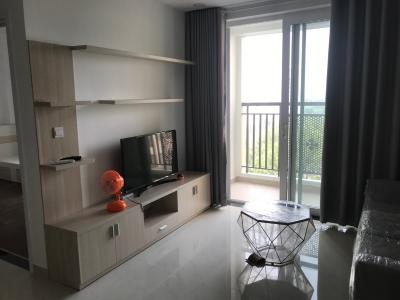 Phòng khách căn hộ Saigon Mia Bán căn hộ 2 phòng ngủ Saigon Mia đầy đủ nội thất, dọn ở ngay.