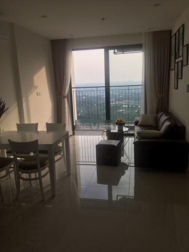 Phòng khách căn hộ Vinhomes Grand Park, Quận 9 Căn hộ Vinhome Grand Park hướng Bắc, bàn giao đầy đủ nội thất.