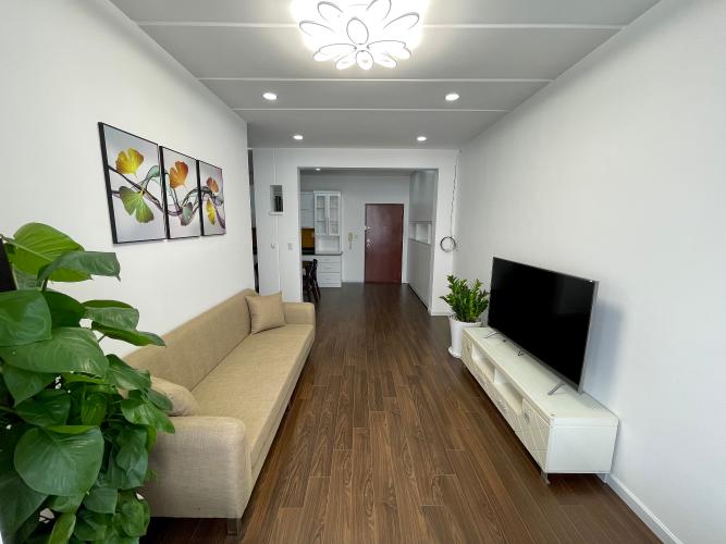 Phòng khách căn hộ Sky Garden 3, Quận 7 Căn hộ Sky Garden 3 tầng 6, view cây xanh thoáng mát trong lành.