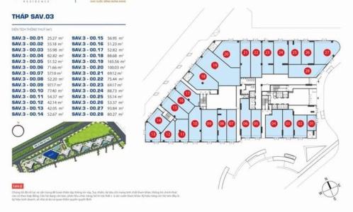 Shophouse The Sun Avenue Shophouse The Sun Avenue hướng Đông Nam, nội thất cơ bản.