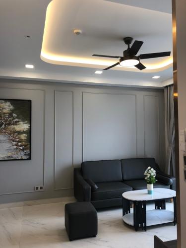 Phòng khách Phú Mỹ Hưng Midtown Căn hộ Phú Mỹ Hưng Midtown hướng Đông Nam, đầy đủ nội thất.