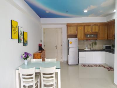 Không gian căn hộ Conic Skyway, Bình Chánh Căn hộ tầng thấp Conic Skyway thiết kế hiện đại, đầy đủ nội thất.