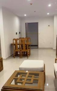 Phòng khách Vinhomes Grand Park Quận 9 Căn hộ Vinhomes Grand Park tầng cao, ban công rộng rãi, 3 phòng ngủ.