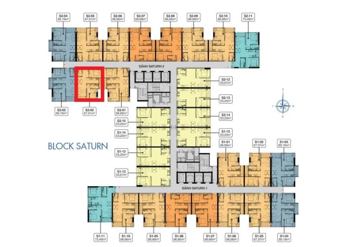 Layout tổng quan Q7 Saigon Riverside Bán căn hộ tầng cao view đường phố nội khu Q7 Saigon Riverside.