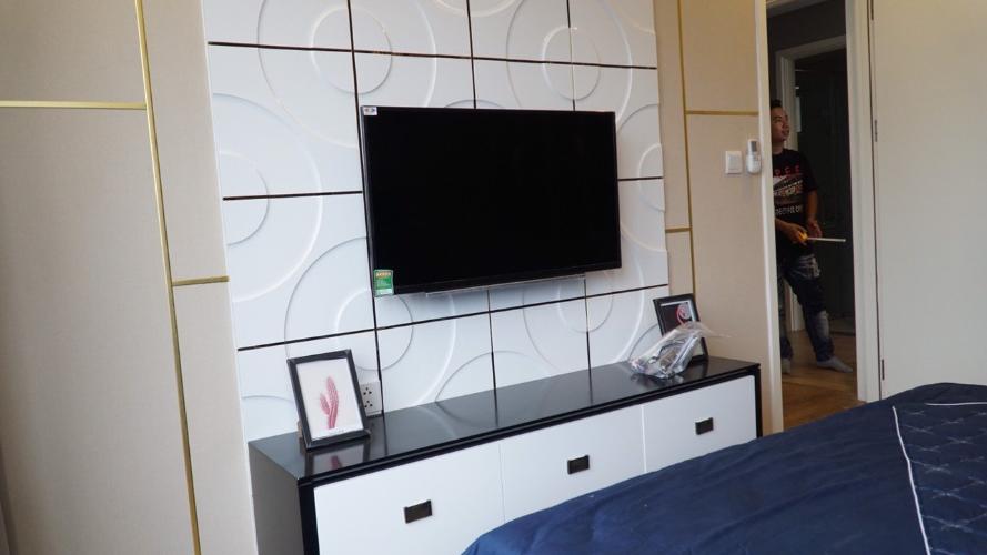 Phòng ngủ Masteri An Phú, Quận 2 Căn hộ Masteri An Phú tầng cao, view sông và Xa Lộ Hà Nội.