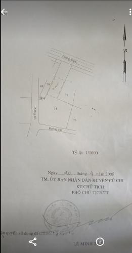 Bản vẽ đất nền Huyện Củ Chi Đất nền mặt tiền đường Số 11, diện tích 300m2  cách cầu vượt Củ Chi 50m.