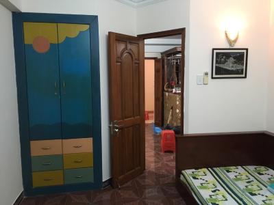 Phòng ngủ căn hộ Miếu Nổi, Bình Thạnh Căn hộ Miếu Nổi tầng 14 cửa hướng Bắc, đầy đủ nội thất.