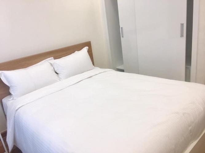 Phòng ngủ Vinhomes Central Park Căn hộ Vinhomes Central Park tầng trung kèm nội thất đầy đủ.