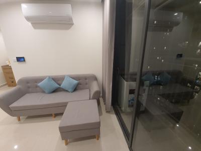 Phòng khách Vinhomes Grand Park Quận 9 Căn hộ Vinhomes Grand Park tầng cao, trang bị đầy đủ nội thất.