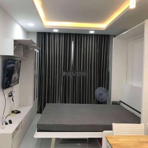 Phòng ngủ căn hộ The Botanica Căn hộ The Botanica tầng 10 đầy đủ nội thất, view nội khu.