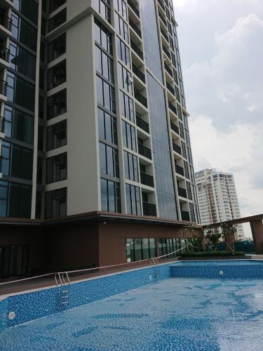 Tòa nhà Eco Green Saigon Căn hộ Eco Green Saigon tầng thấp, view thành phố sầm uất.