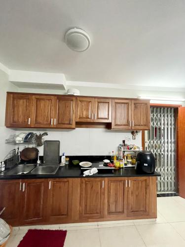 Phòng bếp Hiệp Thành Buildings, Quận 12 Căn hộ Hiệp Thành Buildings ban công hướng Bắc, nội thất cơ bản.