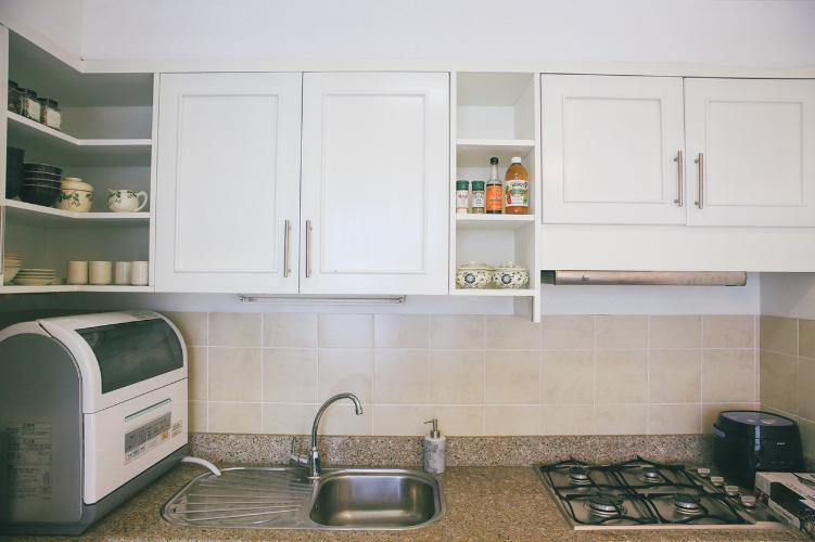 Nhà bếp The Manor Quận Bình Thạnh Căn hộ The Manor tầng trung, view hướng Đông Nam.