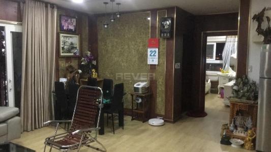 Không gian căn hộ Bộ Công An, Quận 2 Căn hộ tầng 12 Bộ Công An cửa hướng Tây Bắc, đầy đủ nội thất.