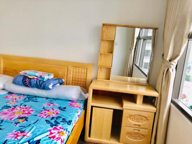 phòng ngủ căn hộ  1+1 phòng ngủ the sun avenue Căn hộ The Sun Avenue đón view nội khu, nội thất đầy đủ.