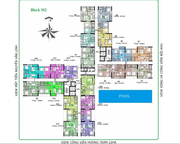 Layout Eco Green Saigon Căn hộ Eco Green Saigon nội thất cơ bản, thiết kế hiện đại.