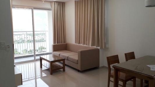 Phòng khách  căn hộ Tropic Garden, Quận 2 Căn hộ Tropic Garden hướng Tây Bắc view thoáng mát, đầy đủ nội thất.